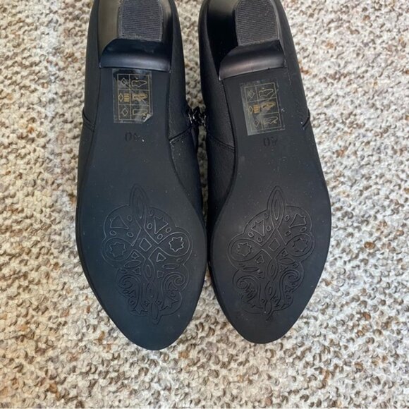 ALBERTO Womens Black Ankle Booties with Inner Zipper 2” heel - Picture 11 of 15
